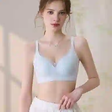内在密码 薄款无痕洞洞杯大胸显小胸舒适透气上托防下垂凉感夏季文胸 女款