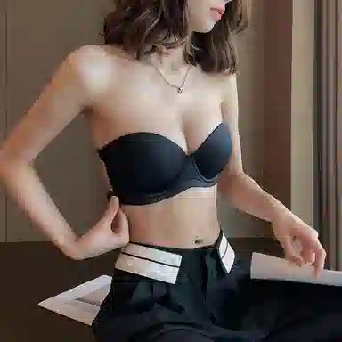 内在密码 纯色聚拢防下垂防滑隐形无痕文胸