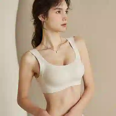 内在密码 聚拢小胸果冻条软支撑防下垂收副乳透气无痕文胸 女款