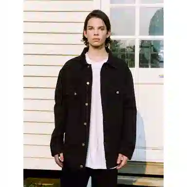 NOOING Denim Jacket Black