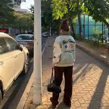 寻星记  美式复古与国潮融合的高街潮流百搭休闲服饰棒球服 男女同款
