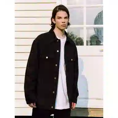 NOOING Denim Jacket Black