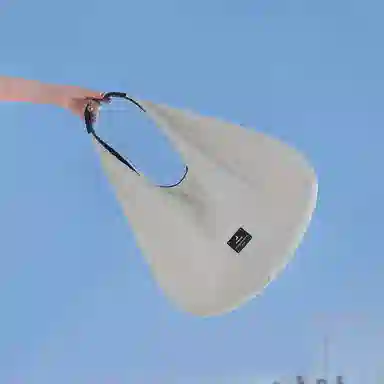 妙迪 通勤系列时尚潮流百搭纯色高级双面豹纹可用一包两背超轻便柔软大容量腋下三角托特包 织物 单肩包 常规 女款 椰青灰