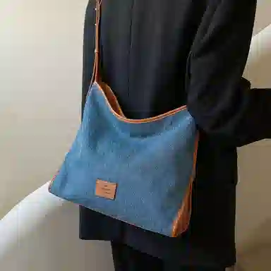 妙迪 时尚小众高级感简约百搭 织物 单肩包 女款 多色