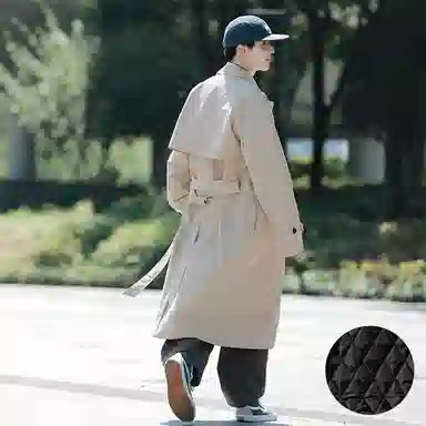 WANCHAO CP Basic Cargo Trench Coat