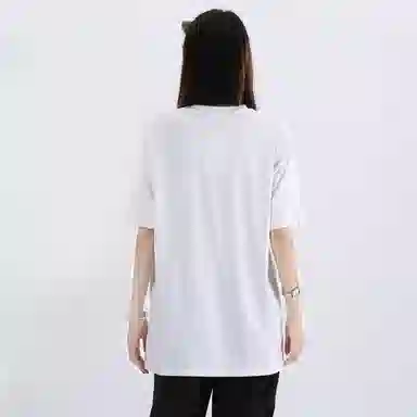 星际者 基础款简约套头字母印花短袖街头潮牌中性风中腰系带短裤休闲运动套装 男女同款