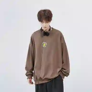 星际者 秋冬季保暖打底衫卡通章鱼图案字母印花卫衣 男女同款 加绒加厚可选