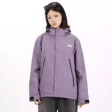 星际者 简约山系户外运动防风防水防淋石墨烯蓄热冲锋衣保暖棉衣潮牌棉服外套 男女同款