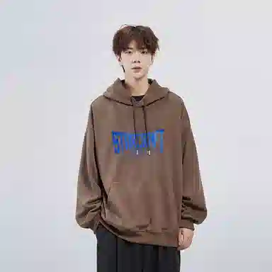 星际者 字母印花卫衣 男女同款 加绒加厚可选