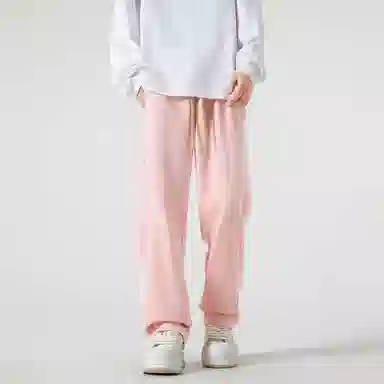 星际者 基础款字母简约时尚宽松休闲针织运动裤 通用