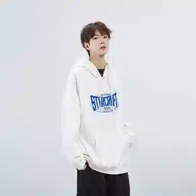 星际者 字母印花卫衣 男女同款 加绒加厚可选