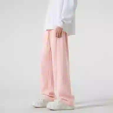 星际者 基础款字母简约时尚宽松休闲针织运动裤 通用