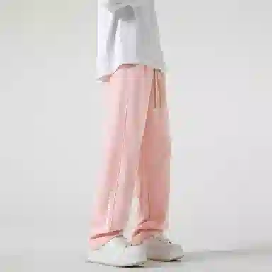 星际者 基础款字母简约时尚宽松休闲针织运动裤 通用