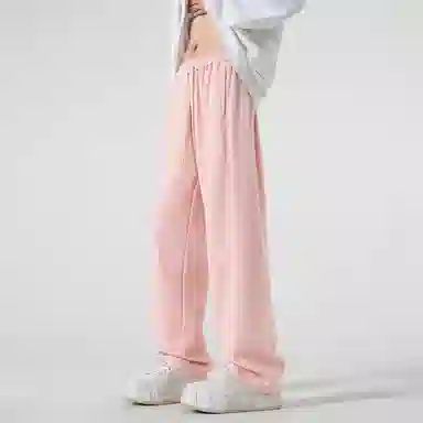 星际者 基础款字母简约时尚宽松休闲针织运动裤 通用