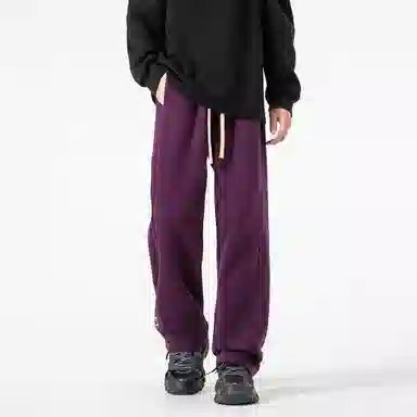 星际者 基础款字母简约时尚宽松休闲针织运动裤 通用