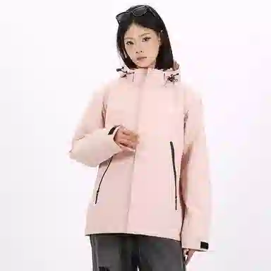 星际者 简约山系户外运动防风防水防淋石墨烯蓄热冲锋衣保暖棉衣潮牌棉服外套 男女同款