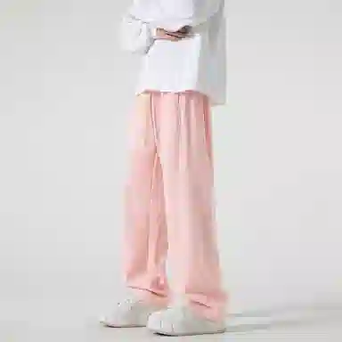 星际者 基础款字母简约时尚宽松休闲针织运动裤 通用