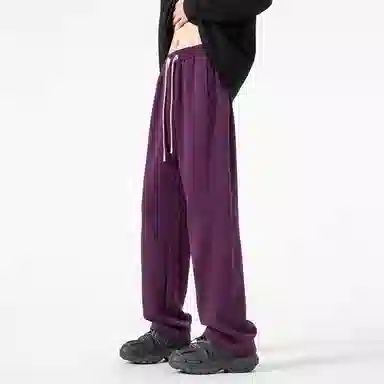 星际者 基础款字母简约时尚宽松休闲针织运动裤 通用