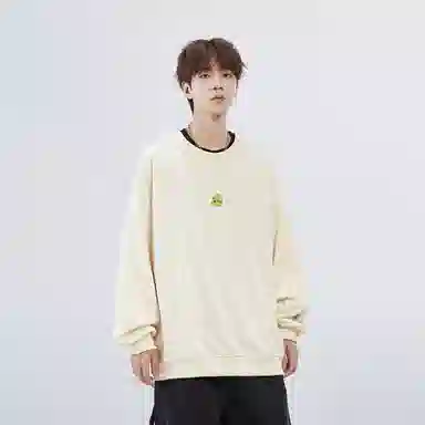 星际者 秋冬季保暖打底衫卡通章鱼图案字母印花卫衣 男女同款 加绒加厚可选
