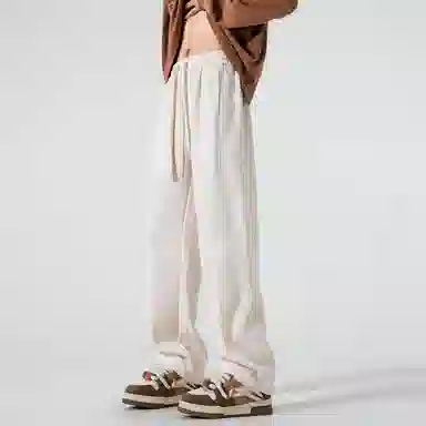 星际者 基础款字母简约时尚宽松休闲针织运动裤 通用