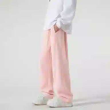 星际者 基础款字母简约时尚宽松休闲针织运动裤 通用