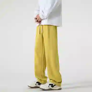 星际者 基础款字母简约时尚宽松休闲针织运动裤 通用