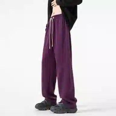 星际者 基础款字母简约时尚宽松休闲针织运动裤 通用