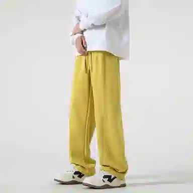 星际者 基础款字母简约时尚宽松休闲针织运动裤 通用