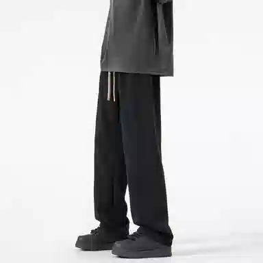 星际者 基础款字母简约时尚宽松休闲针织运动裤 通用