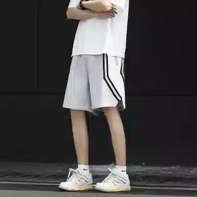 星际者 篮球户外运动通勤百搭时尚拼色潮流休闲短裤 男女同款
