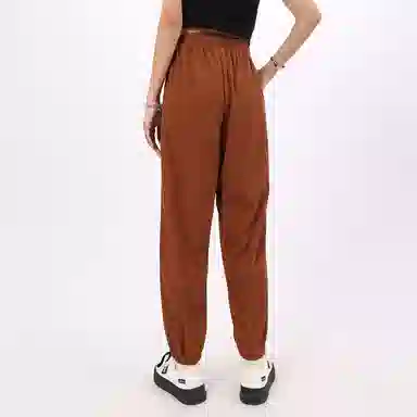 星际者 基础款宽松简约抽绳灯芯绒束脚时尚潮流针织运动裤 男女同款