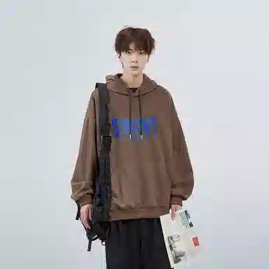 星际者 字母印花卫衣 男女同款 加绒加厚可选