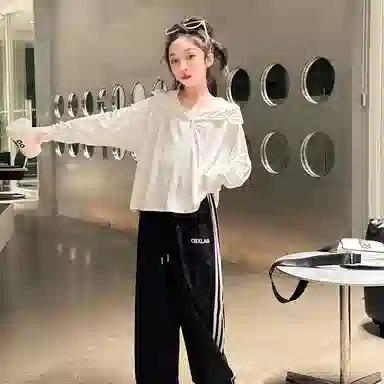迷乐童堡 童装 儿童防晒衣夏季薄款透气防紫外线女大童冰丝防晒外套 女童