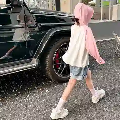 迷乐童堡 童装 儿童防晒衣夏季薄款透气防紫外线女大童冰丝防晒外套 女童