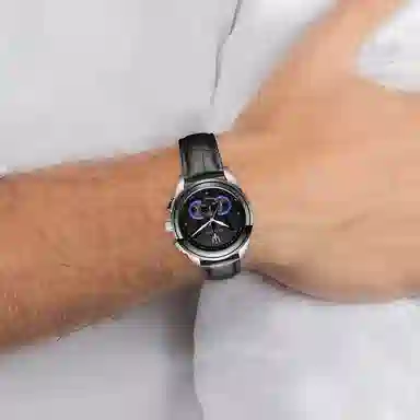 Maserati Quartz 45mm Black Dial