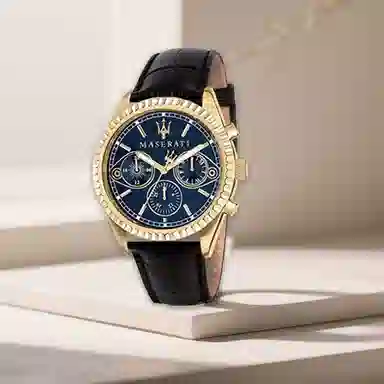 Maserati Quartz Blue Dial