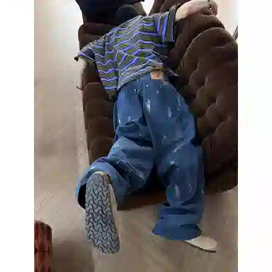 PAINT STAIN cleanfitoversizeT