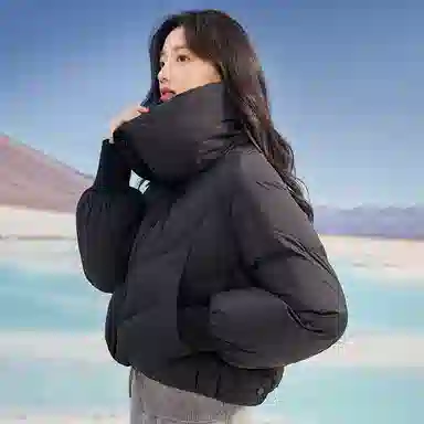 XIANGYING Miu Down Jacket Black