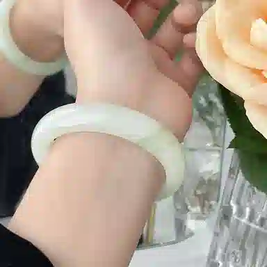 琳琯瑛 紫罗兰冰透玉 玉髓 玉石手镯 女款