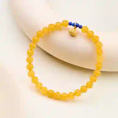 琳琯瑛 新中式国风 蜜蜡 名贵玉石手串 女款