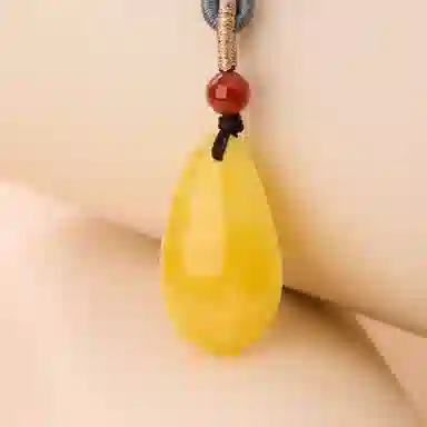 琳琯瑛 新中式国风国潮水滴 蜜蜡 吊坠 女款