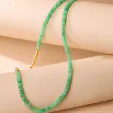 琳琯瑛 新中式国风 豆种 翡翠项链 女款