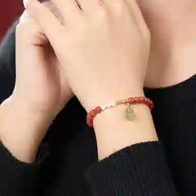 琳琯瑛 新中式国风气质 南红 名贵玉石手串 女款