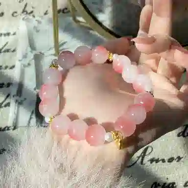 琳琯瑛 新中式少女风 琉璃 玉石手串 女款