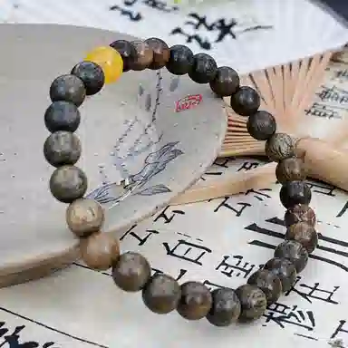 琳琯瑛 新中式国风 檀木 手串 男女同款情侣款 绿檀