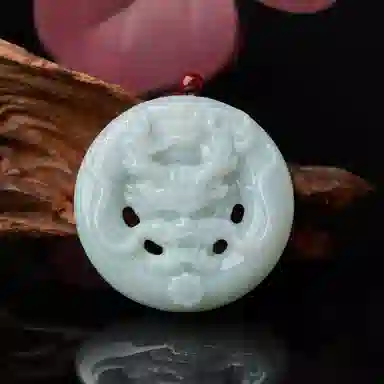 琳琯瑛 新中式国风霸气生肖 糯种 翡翠吊坠 男款