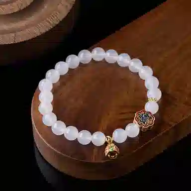 琳琯瑛 新中式国 风气质小众设计款 玛瑙 玉石手串 女款