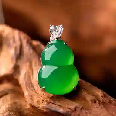 琳琯瑛 新中式国风小众设计款气质 玉髓 玉石吊坠 女款