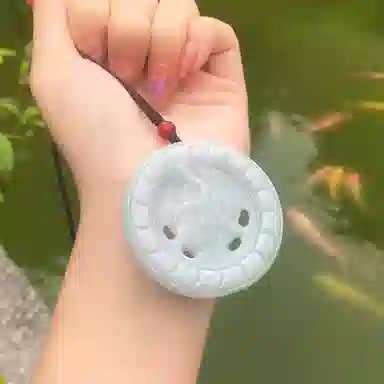 琳琯瑛 新中式国风霸气生肖 糯种 翡翠吊坠 男款