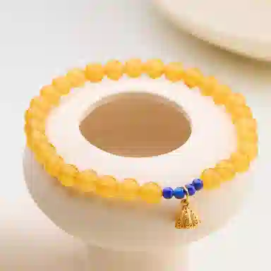 琳琯瑛 新中式国风 蜜蜡 名贵玉石手串 女款
